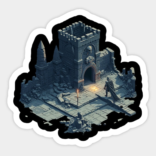 dark souls Sticker by sample the dragon